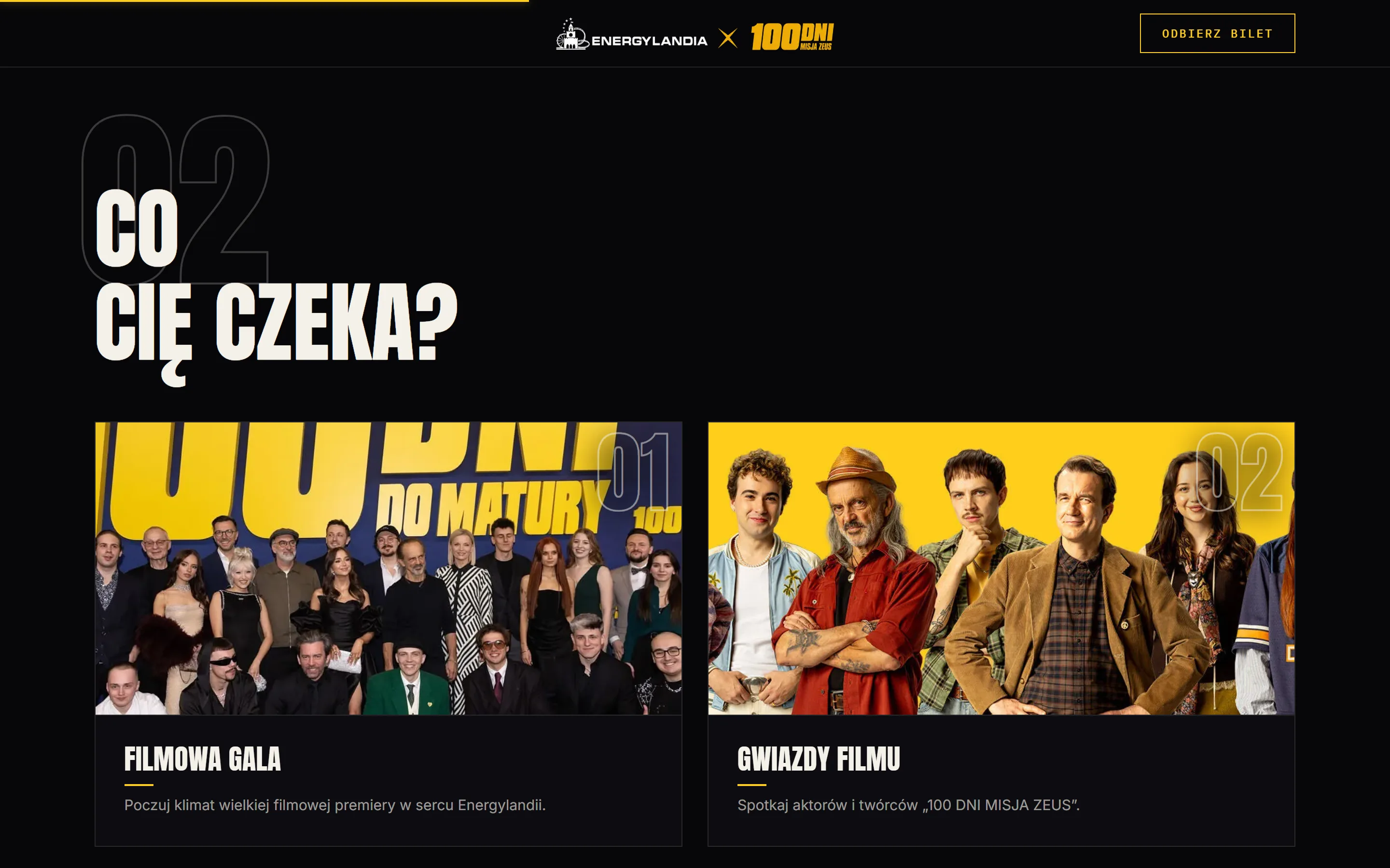 Program wieczoru